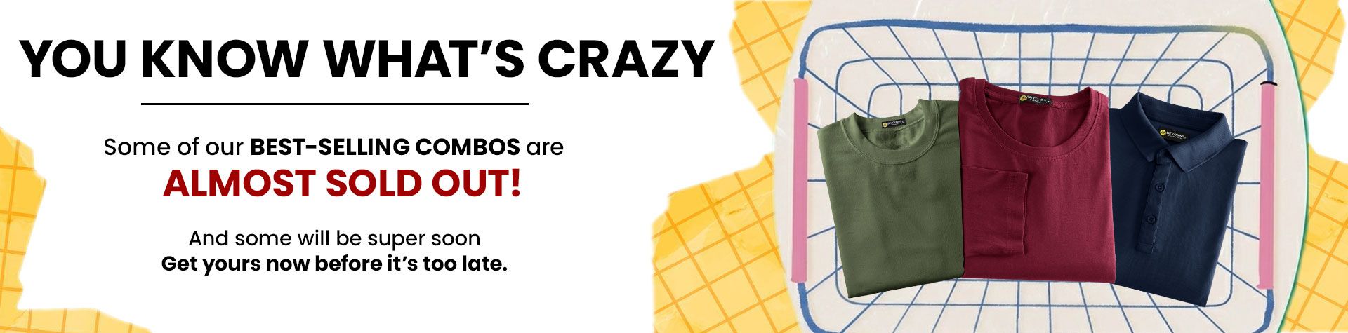 Combo Products combo t-shirts