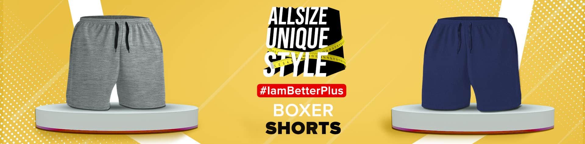 Men's Plus Size Boxer