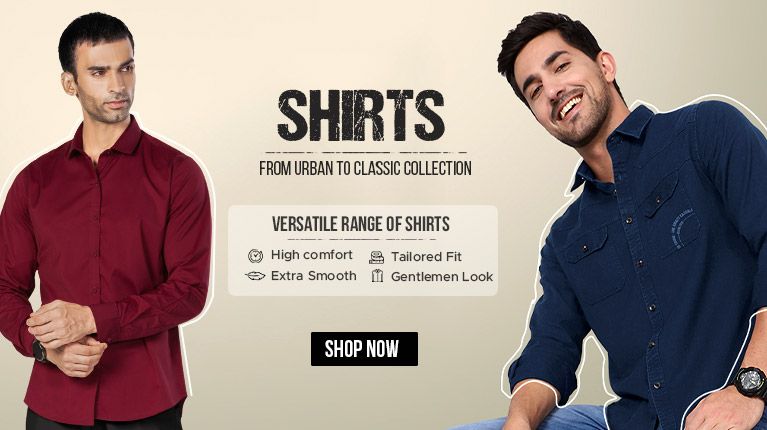 Buy Casual Shirts For Men Online