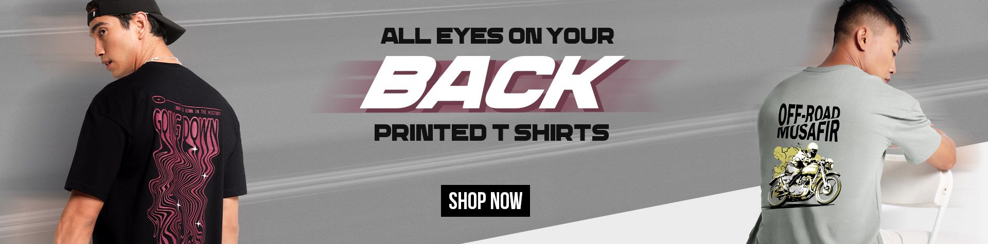 Back Print T Shirt Online