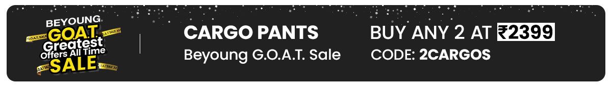 GOAT Sale on Cargo Pants