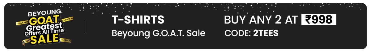 GOAT Sale on Oversized T-shirts