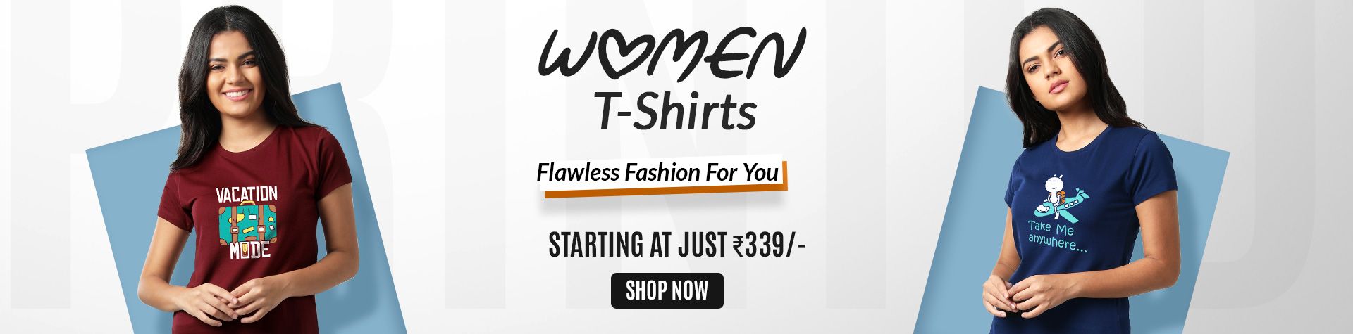 t shirt for women online