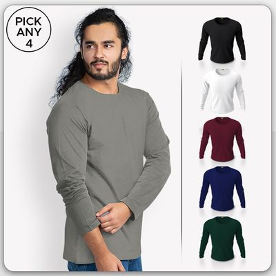 Combo T shirts - Buy Pack of Three and Two T shirts Combo Online India