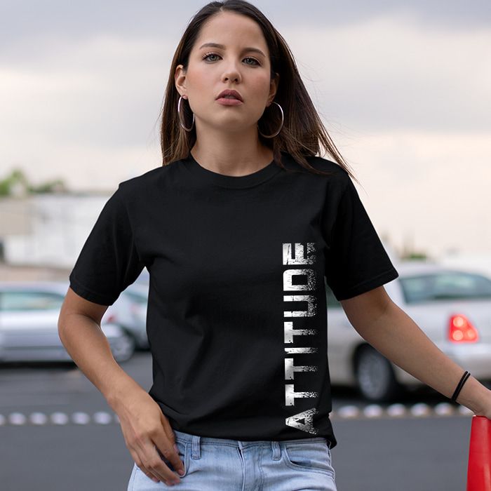 Buy Attitude T-shirts for Girls Online 
