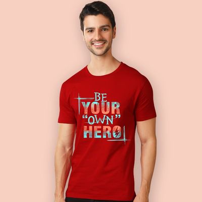 Be Your Own Hero T-shirt for Men Be Your Own Hero T-shirt for Men