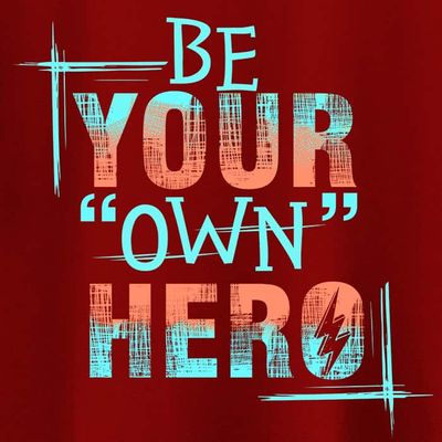 Be Your Own Hero T-shirt for Men