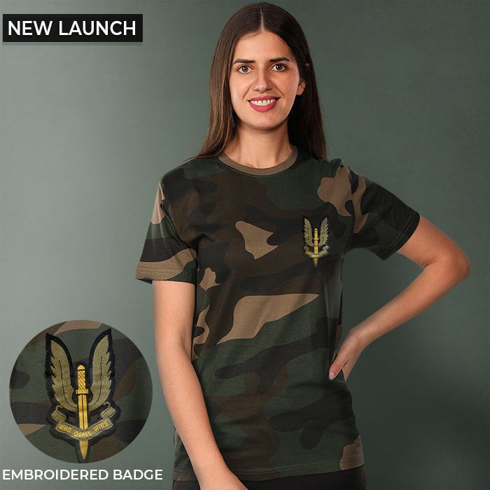 Buy Camo Balidaan Badge T-shirts for 