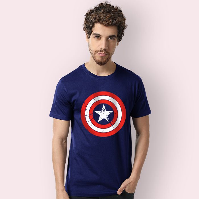 captain america polo shirt