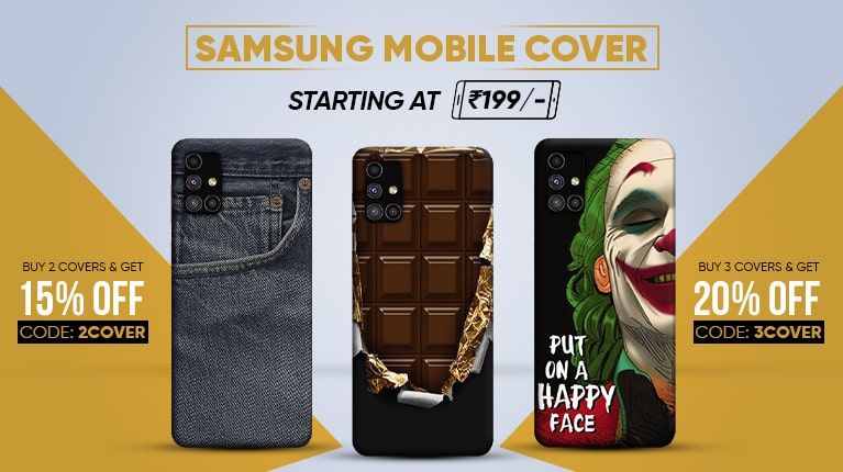 Admin T kulstof Samsung Mobile Cover @Upto 50% OFF: Buy Samsung Phone Covers Online in India