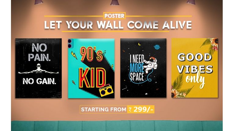 Posters Online India : Buy Latest Wall Posters at Best Price - Beyoung