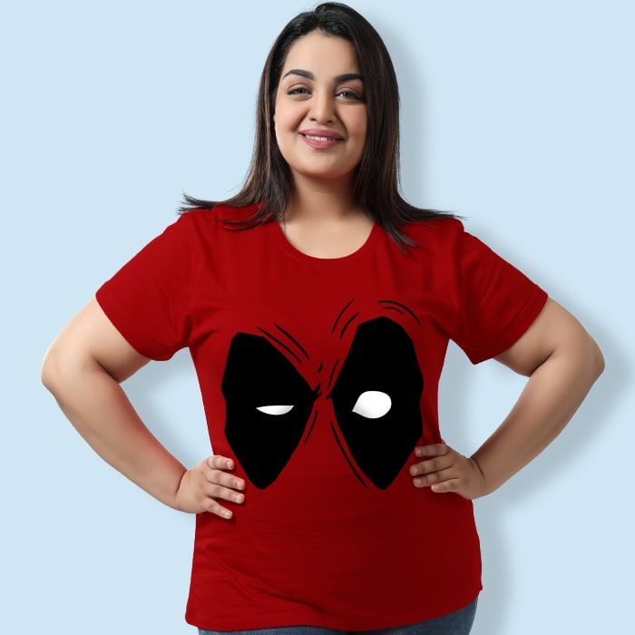 Deadpool Eye Women Plus Size T-shirt 