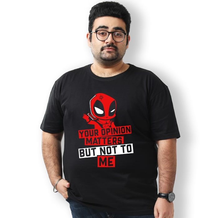 Buy Deadpool Opinion Mens Plus Size T 