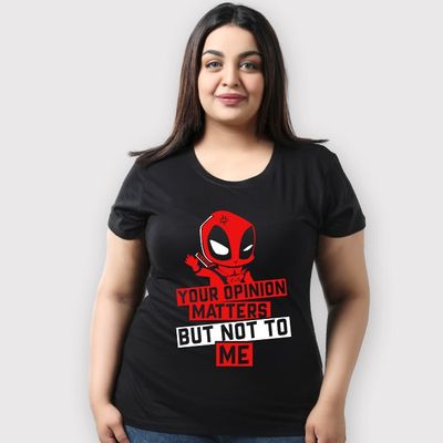 deadpool t shirt women's
