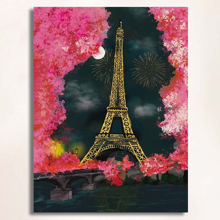 canvas painting Baltimore Mall