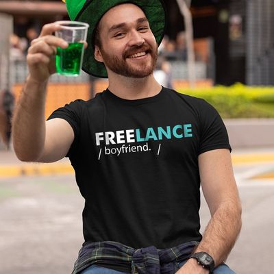 Buy Freelance Boyfriend T-shirt for Men 