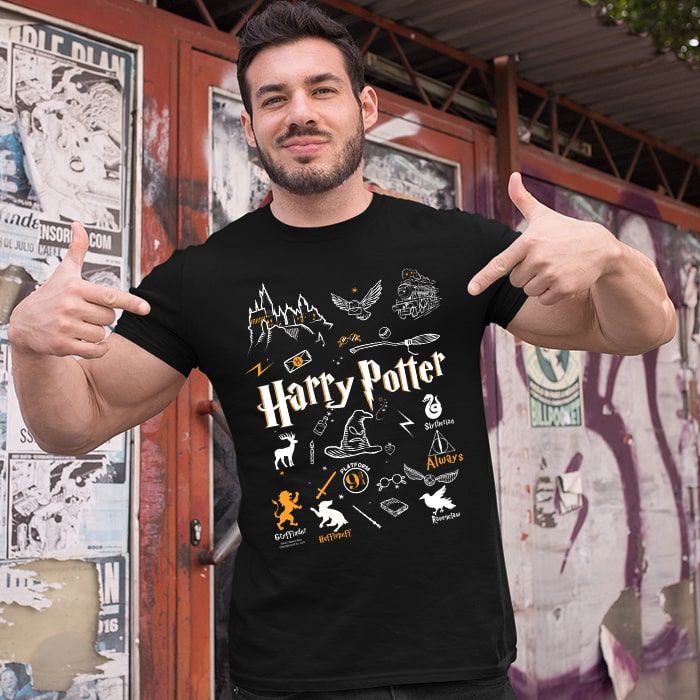 Buy Harry Potter Theme T-shirt for Men 