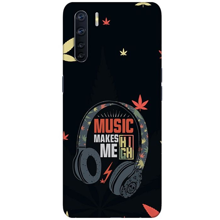 High Music Oppo F15 Back Cover