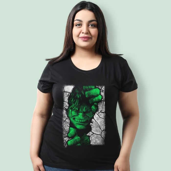 Hulk plus size t shirt Clearance