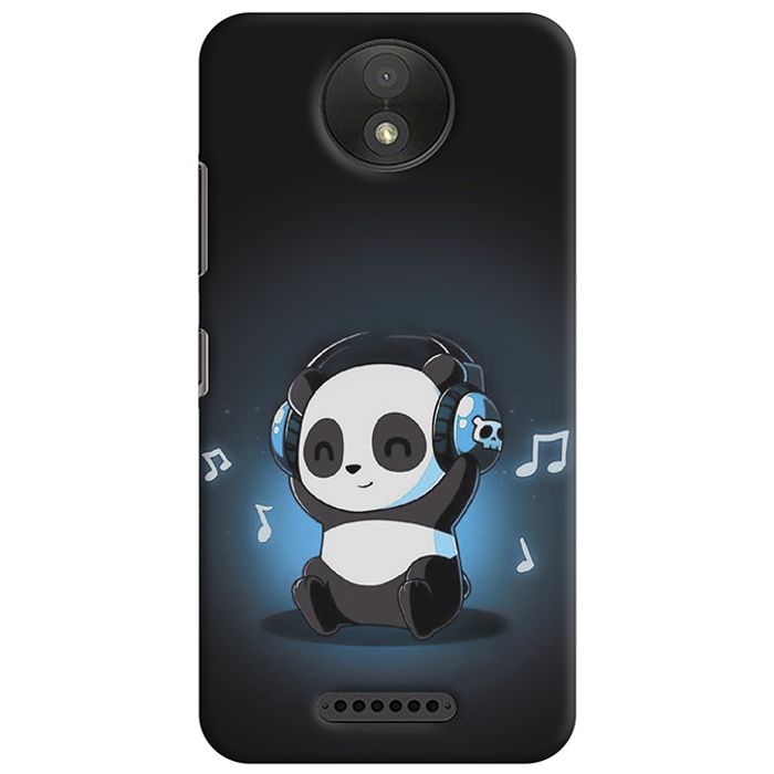 Buy Music Panda Moto C plus Mobile Back Cover Online in India - BeYOUng Buy Music Panda Moto C plus Mobile Back Cover Online in India - BeYOUng