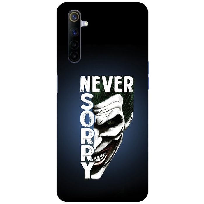 Buy Never Sorry Realme 6 Mobile Back Cover Online in India - BeYOUng