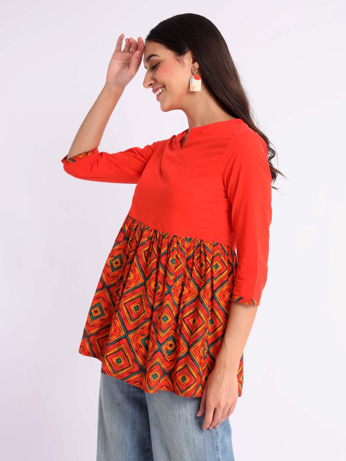 Short kurtis online hot sale