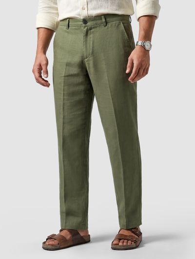 Sage Green Textured Summer Pants Sage Green Textured Summer Pants