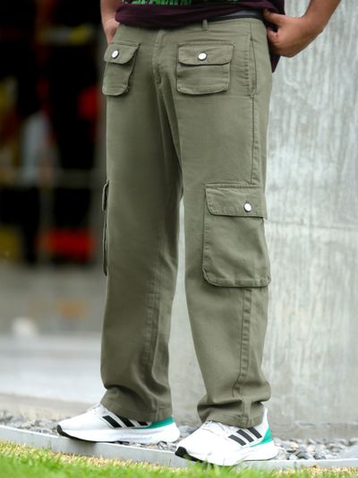 Olive Patch Pocket Cargo Pants Olive Patch Pocket Cargo Pants