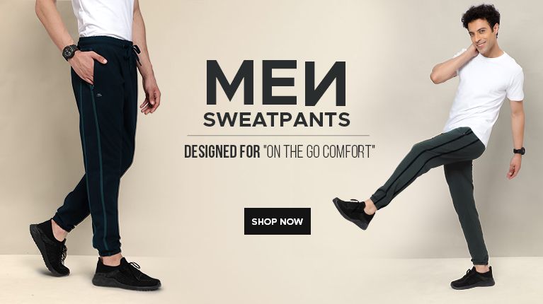 Buy Men Sweatpants Online in India - Upto 70% OFF - Beyoung