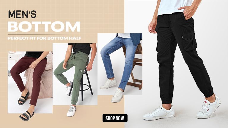 Men Bottomwear Buy Men Bottomwear online in India