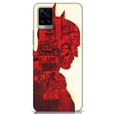 Buy Batman Red Silhouette Vivo V20 Back Covers Online in India - BeYOUng