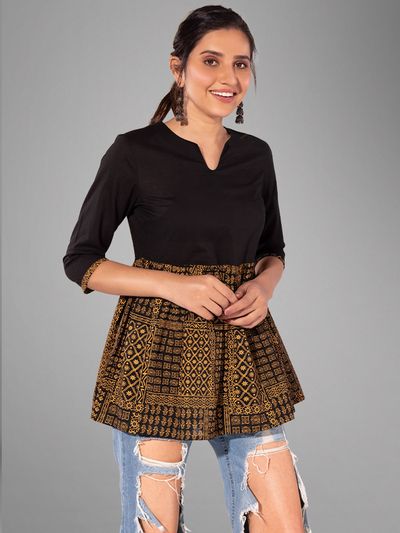 Buy Indian Handmade Festive Season Cotton Kurti and Pant With Online in  India  Etsy