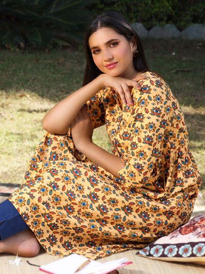 Buy Flared Kurtis Online In India At Best Price Offers  Tata CLiQ