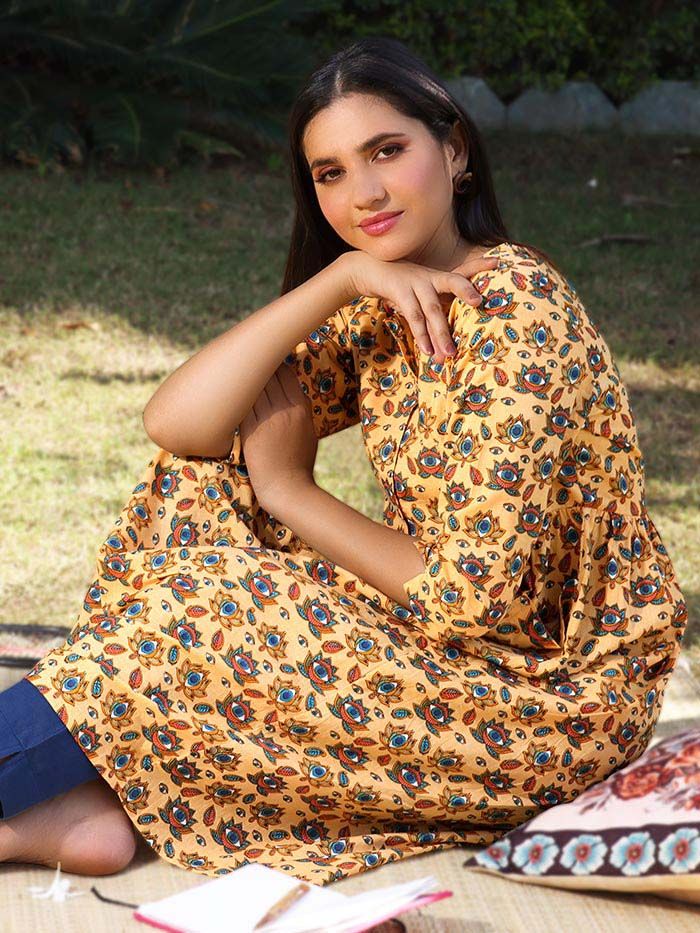 Bohemian kurti hotsell
