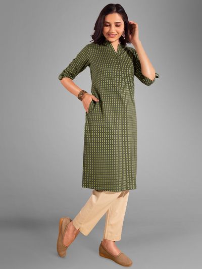 Straight kurti discount for girls