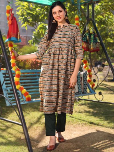 Printed Kurtis, 