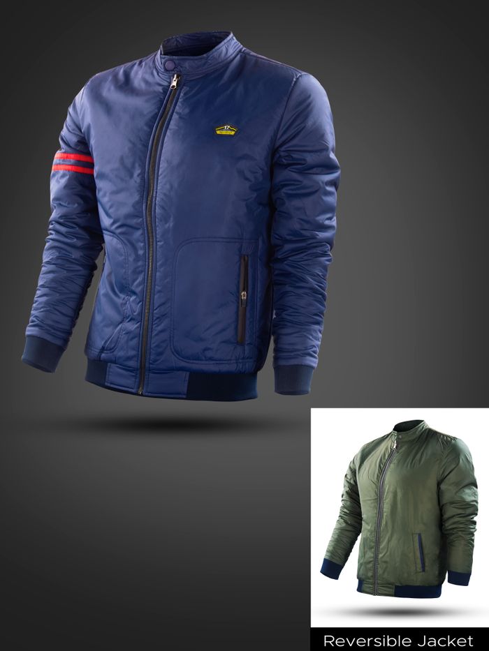 Mens Reversible Fleece Jacket - Care+Wear-thanhphatduhoc.com.vn