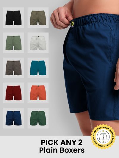 cotton boxer shorts, 