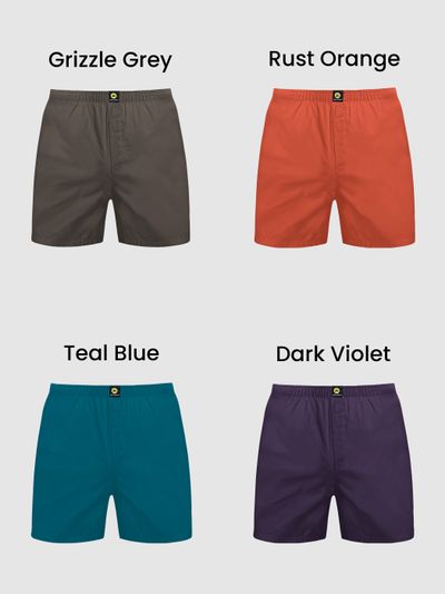 Pack Of 4 - Cool Comfort Boxers