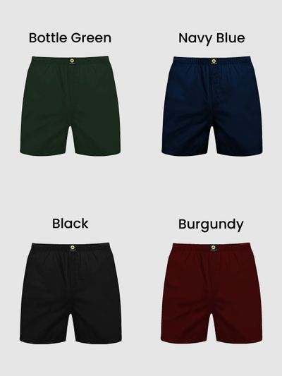 Pack Of 4- Beyoung Day-Night Boxers 