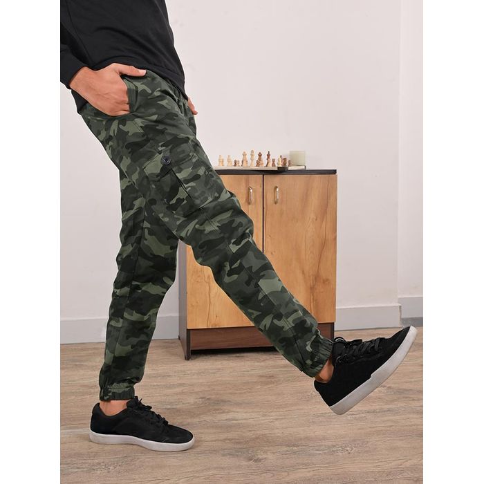 Multicolor Polystercotton Camouflage Cargo Pant  Camouflage Fabric  Army  Uniform 240250