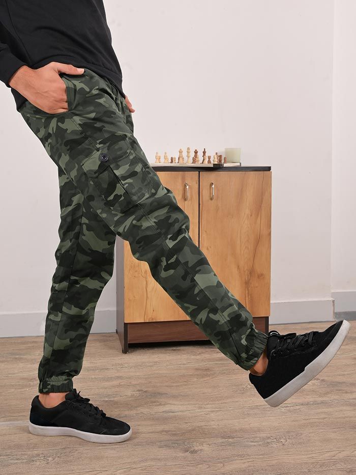 Buy Camouflage Cargo Men Jogger Pants 