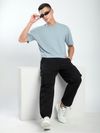 Black Statement Cargo Pants