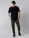 Camouflage Green Cargo Men Jogger Pants