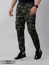 Camouflage Green Cargo Men Jogger Pants