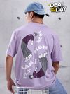 mens oversized printed t shirt, 