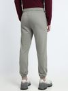 Light Grey Patch Pocket Knitted Men Jogger