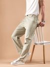 Off White Striped Side Elasticated Cargo Trousers