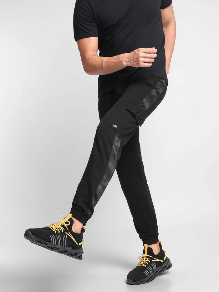 Black camo on sale mens joggers