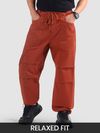 Rust Brown Elasticated Cargo